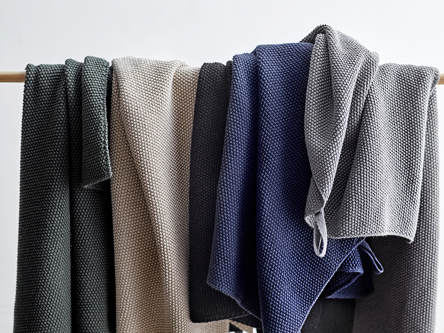 Soft Kitchen Torchon de Cuisine 40 x 60 cm, gris