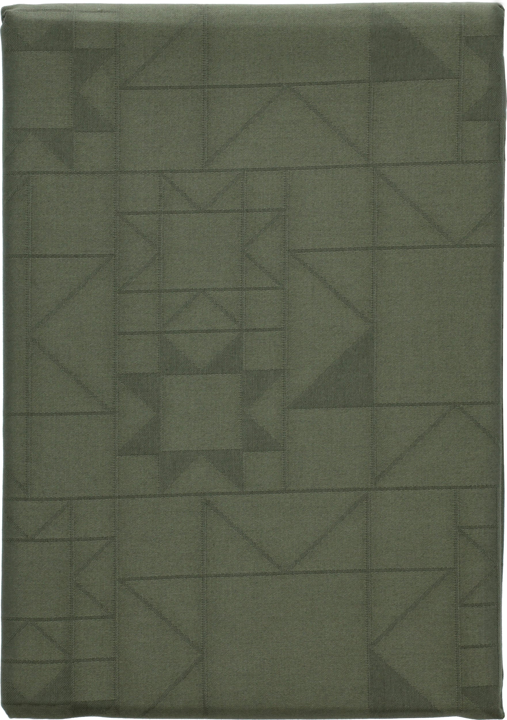 Star Damask Tischdecke 140 x 320 cm grün