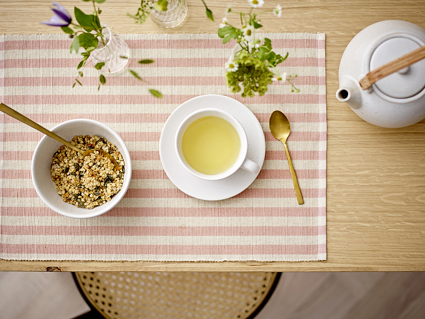 Statement Σουπλά ριγέ, 33 x 48 εκ, μπλε, 2 τμχ