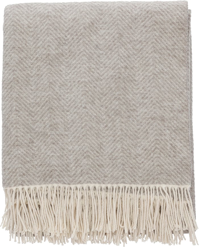 Stillness Decke 130 x 170 cm beige