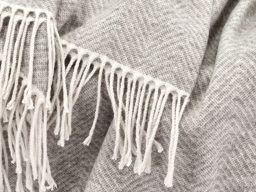 Stillness Odeja, 130 x 185 cm, bež