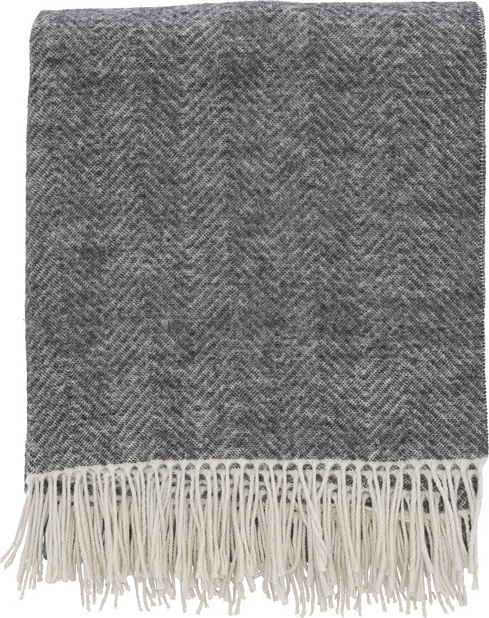 Stillness Plaid 130 x 185 cm, gris