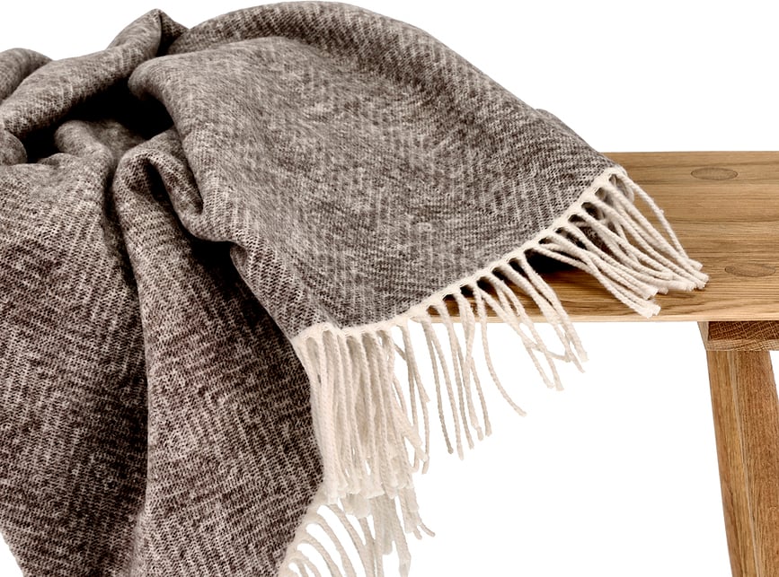 Stillness Plaid 130 x 185 cm, beige