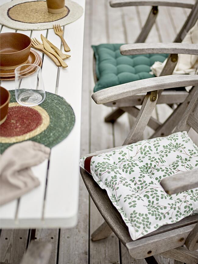 Sun Set de table 35 cm, beige et bleu