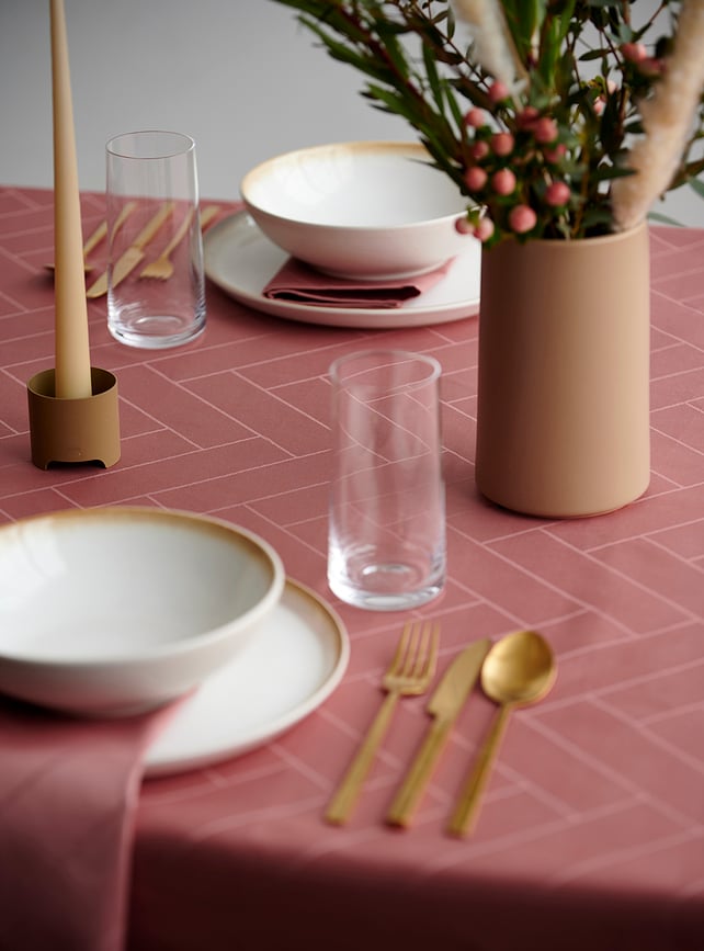 Tiles Damask Salvete indigo 4 kom.