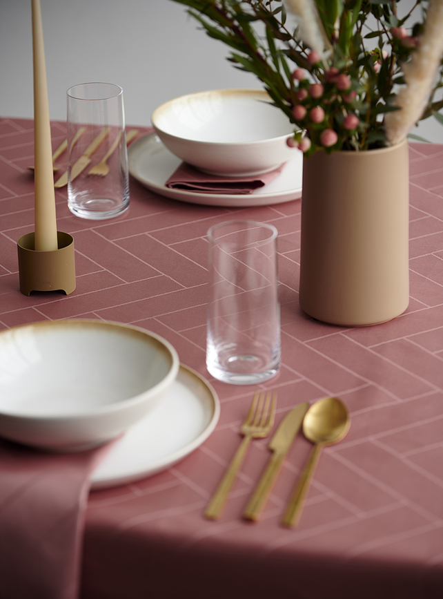 Tiles Damask Stolnjak damask 140 x 220 cm svijetlozeleni