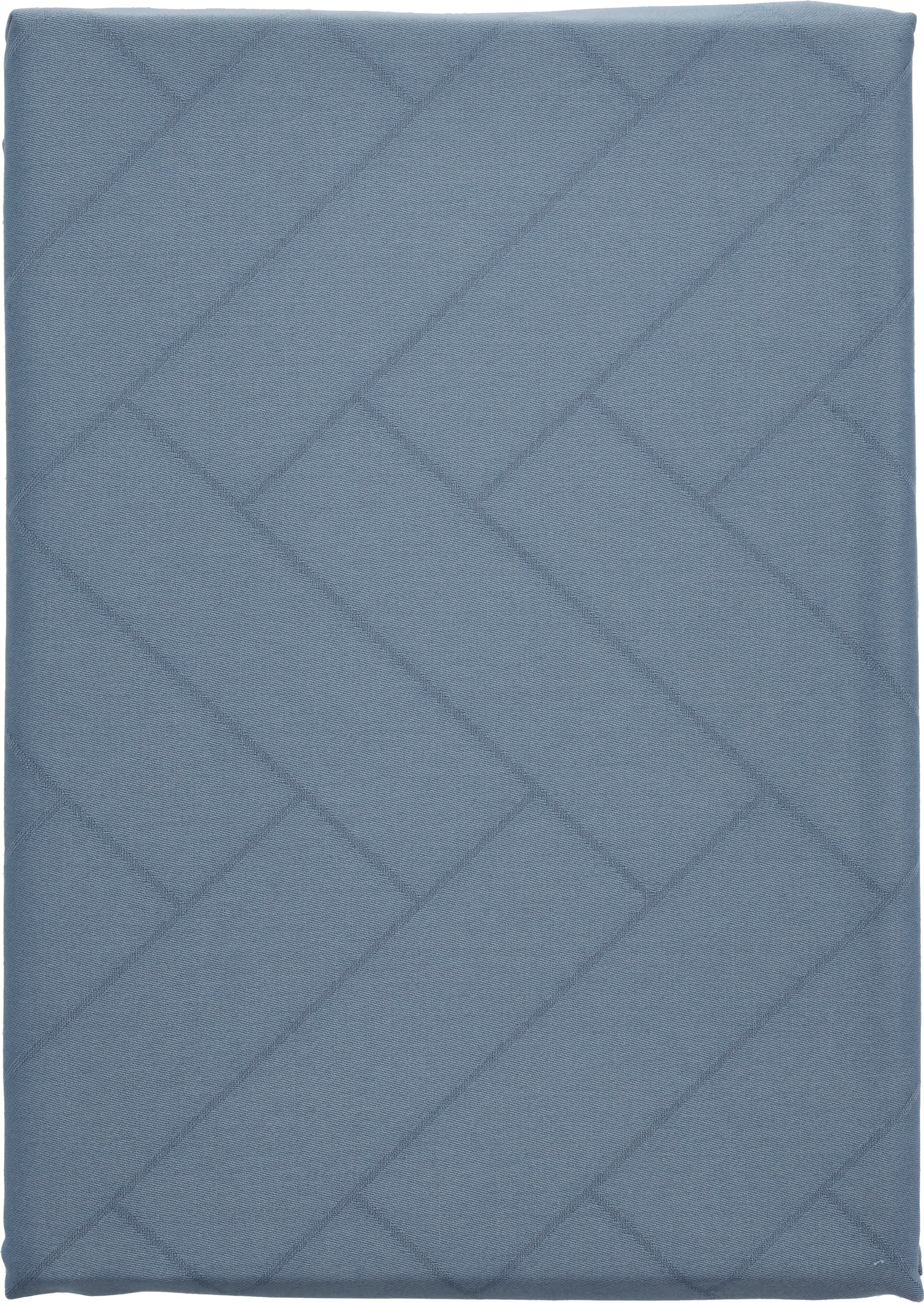 Tiles Damask Tischdecke 140 x 220 cm himmelblau