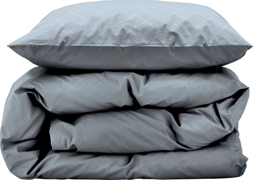 Tiles Posteljina 140 x 220 cm svijetlo plava jastučnica 60 x 63 cm