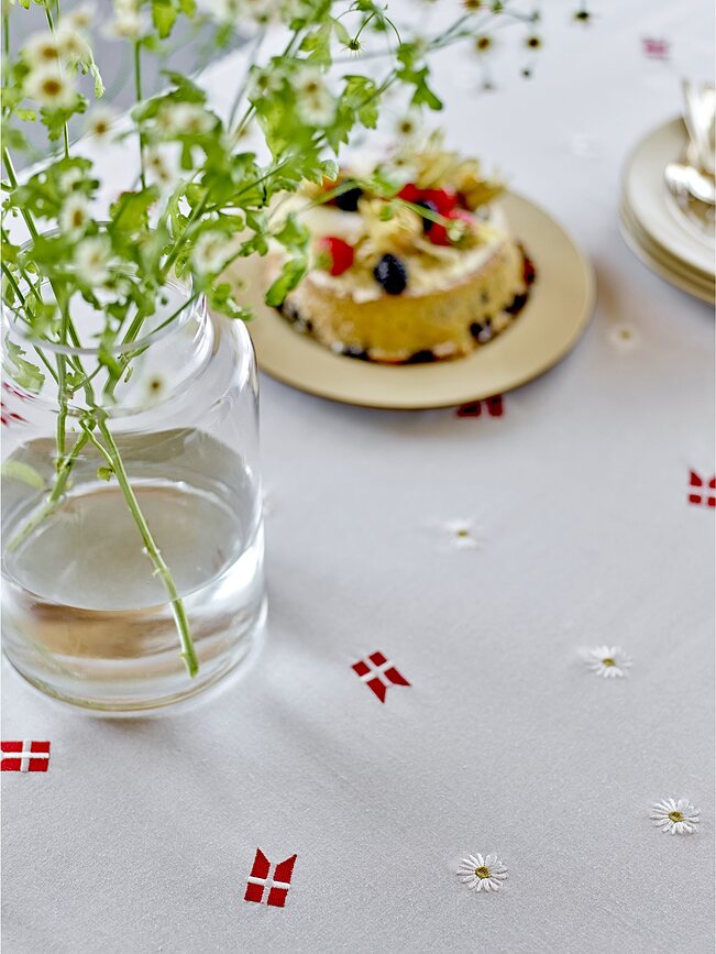 Tillykke Serviettes de Table 40 x 40 cm, Lot de 4