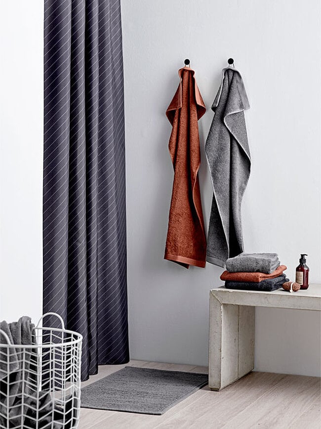 Toalla Comfort, 50x100 cm, negra