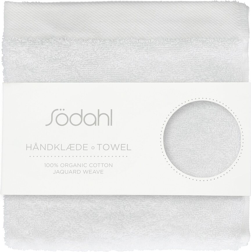 Toalla Comfort Organic II, 40 x 60 cm, blanca