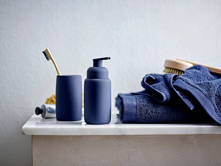 Toalla orgánica Comfort Organic II, 40 x 60 cm, verde oscuro