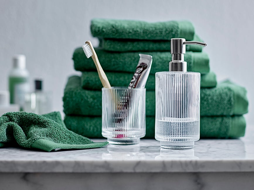 Toalla de algodón orgánico Comfort Organic II, 70 x 140 cm, gris claro