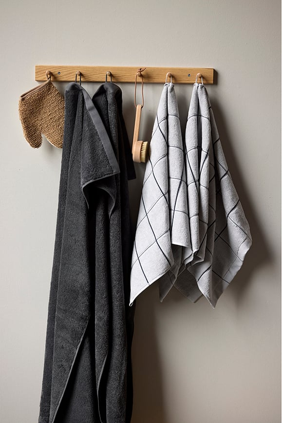 Toalla de algodón orgánico Comfort Organic II, 70 x 140 cm, gris claro