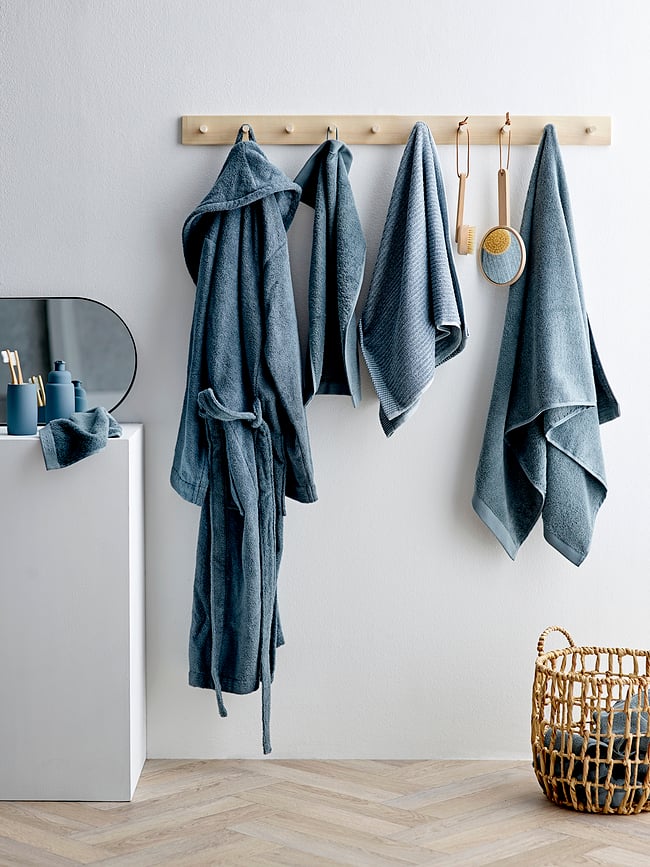 Toalla Comfort de algodón orgánico, 70 x 140 cm, color café