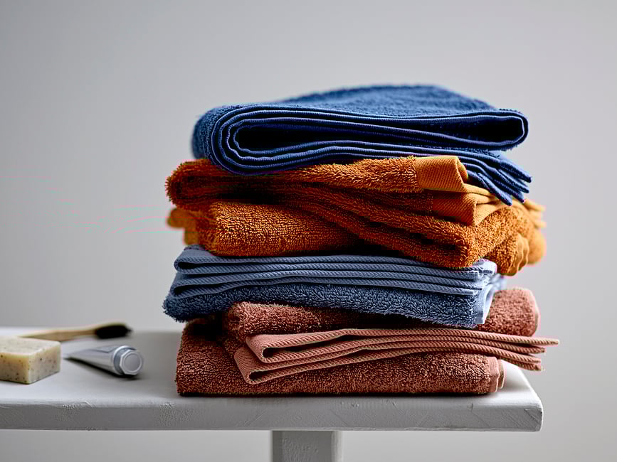 Toalla Comfort de algodón orgánico, 70 x 140 cm, color café