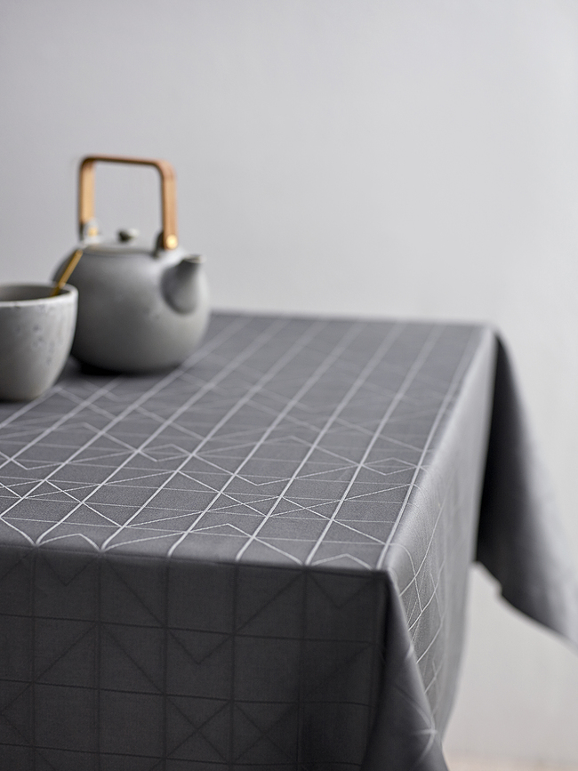 Tovaglia Refined Damask 160 x 320 cm bianca