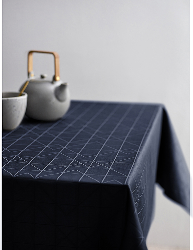 Tovaglia Refined Damask 160 x 320 cm bianca