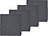 Ubrousky Tiles Damask popelavé 4 ks