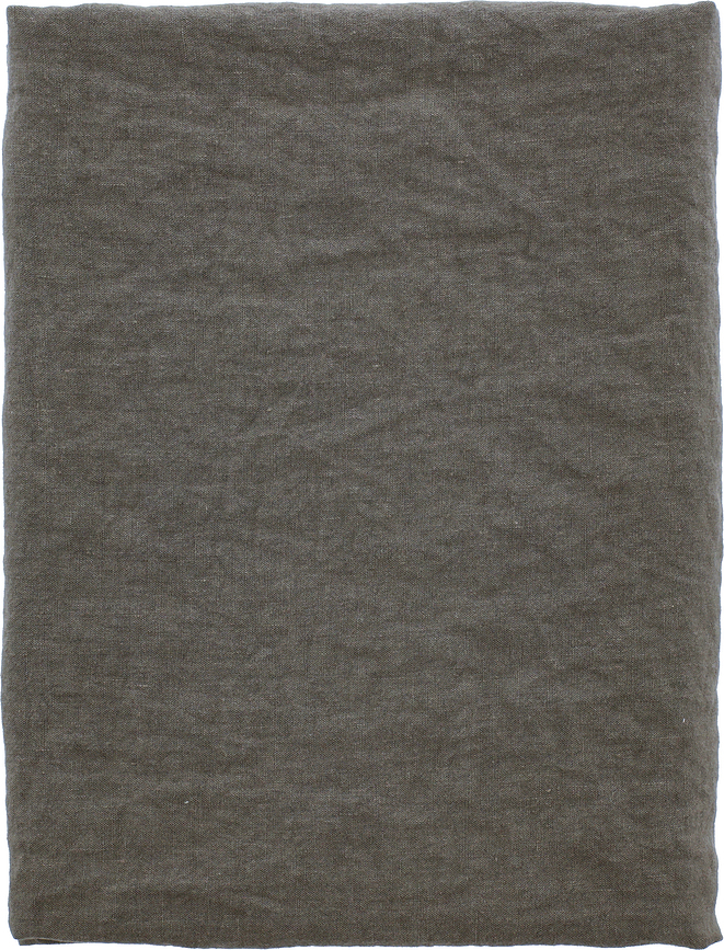 Ubrus Pure Linen 160 cm zemitý
