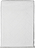Ubrus Tiles 140 cm bílý