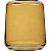 Vintage Zahnbürstenbecher amber