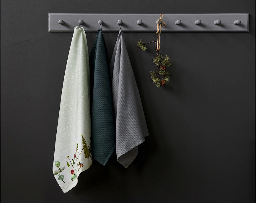 Virtuves lupata Bastian Diamond 50 x 70 cm, melna