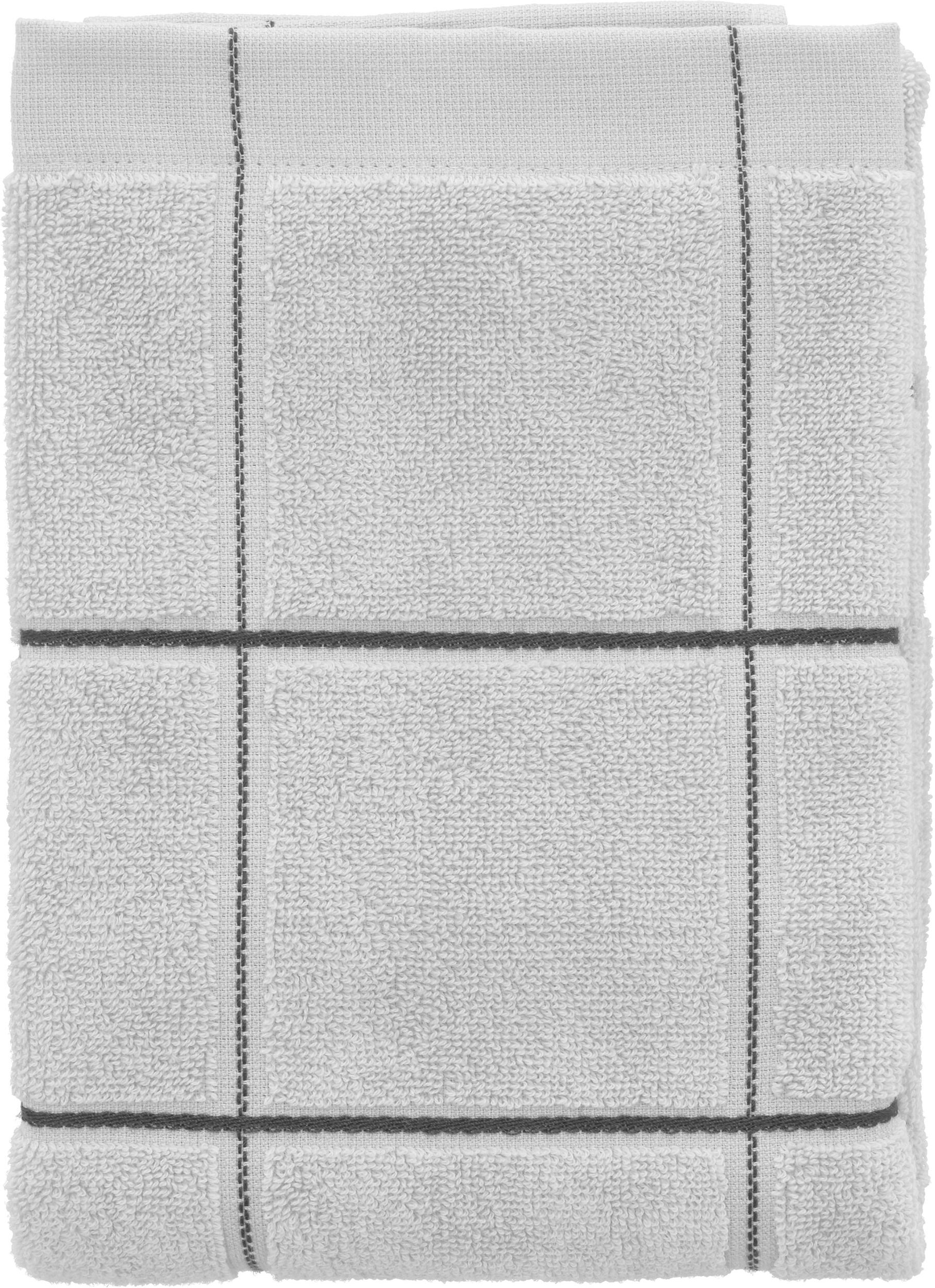 Vista Handtuch 50 x 100 cm hellgrau
