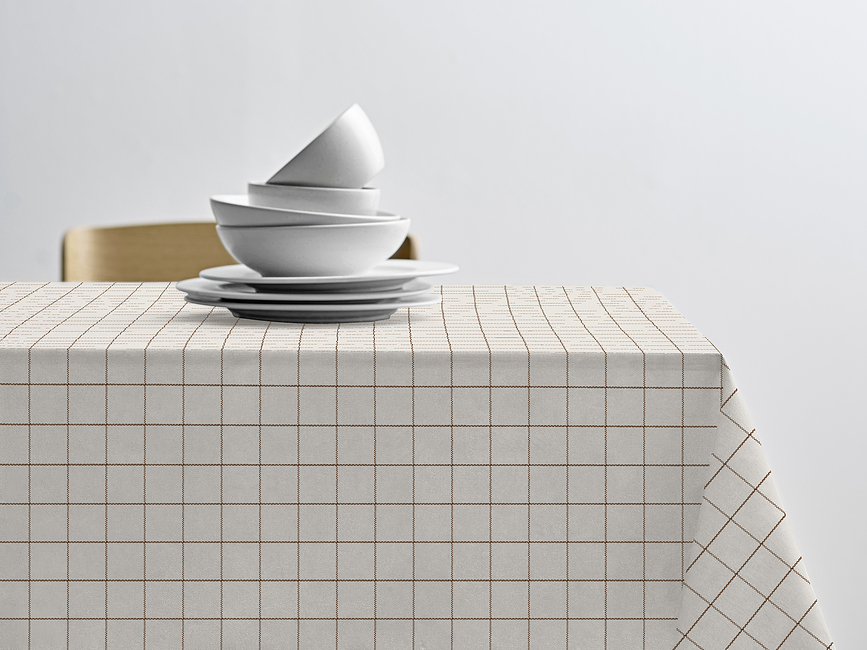 Vista Nappe 140 x 270 cm, bleue