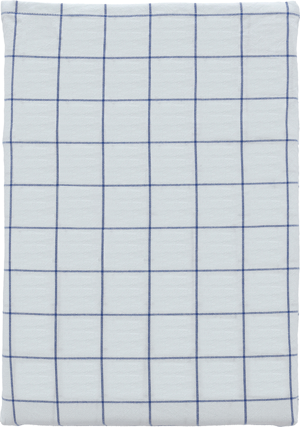 Vista Parure de lit 140 x 220 cm, bleu clair, Taie d'oreiller 60 x 63 cm