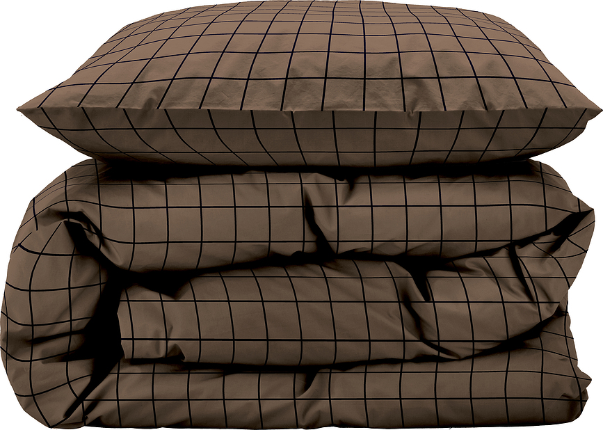 Vista Posteljnina, 140 x 200 cm, taupe, s prevleko za vzglavnik 60 x 63 cm