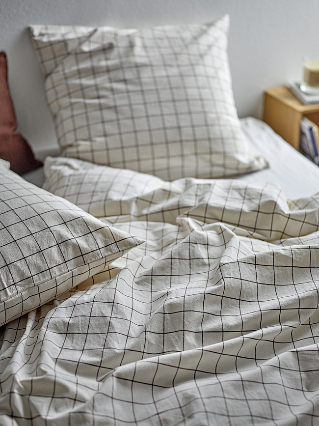 Vista Σετ Παπλωματοθήκης, κρεμ, 140 x 200 cm, με μαξιλαροθήκη 60 x 63 cm