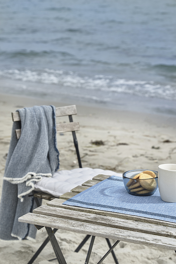 Waffle Pregrinjalo, 130 x 170 cm, modro