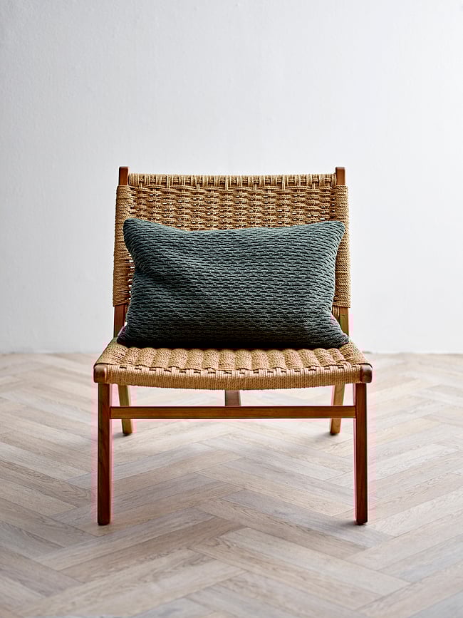 Wave Knit Jastučnica ukrasna pletena 40 x 60 cm karamel