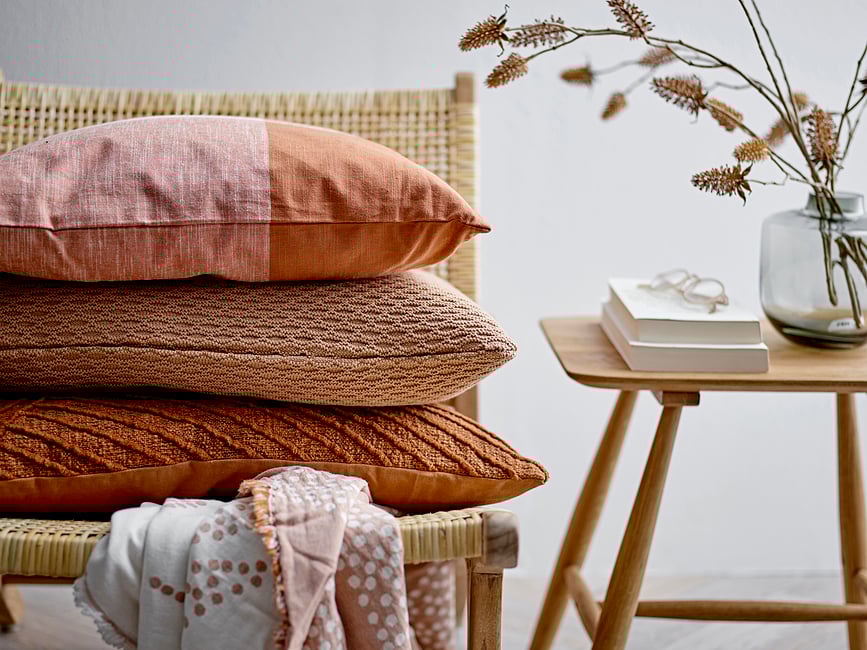 Wave Knit Dekorativni Jastuk 40 x 60 cm sivi