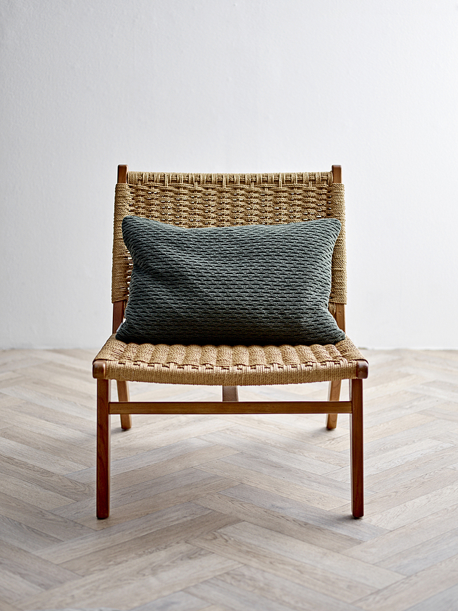 Wave Knit Okrasna prevleka, 40 x 60 cm, karamelna