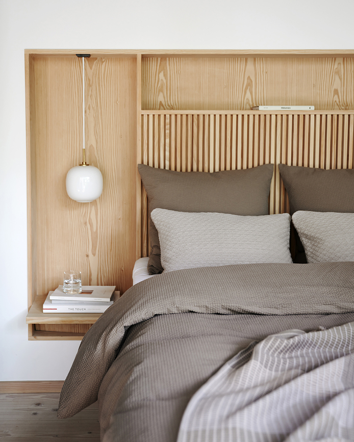 Wave Knit Okrasna prevleka, 40 x 60 cm, karamelna