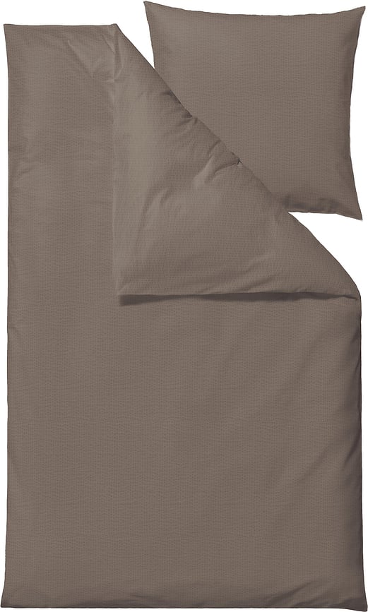 Wave Posteljina 135x200 cm taupe s jastučnicom 80x80 cm