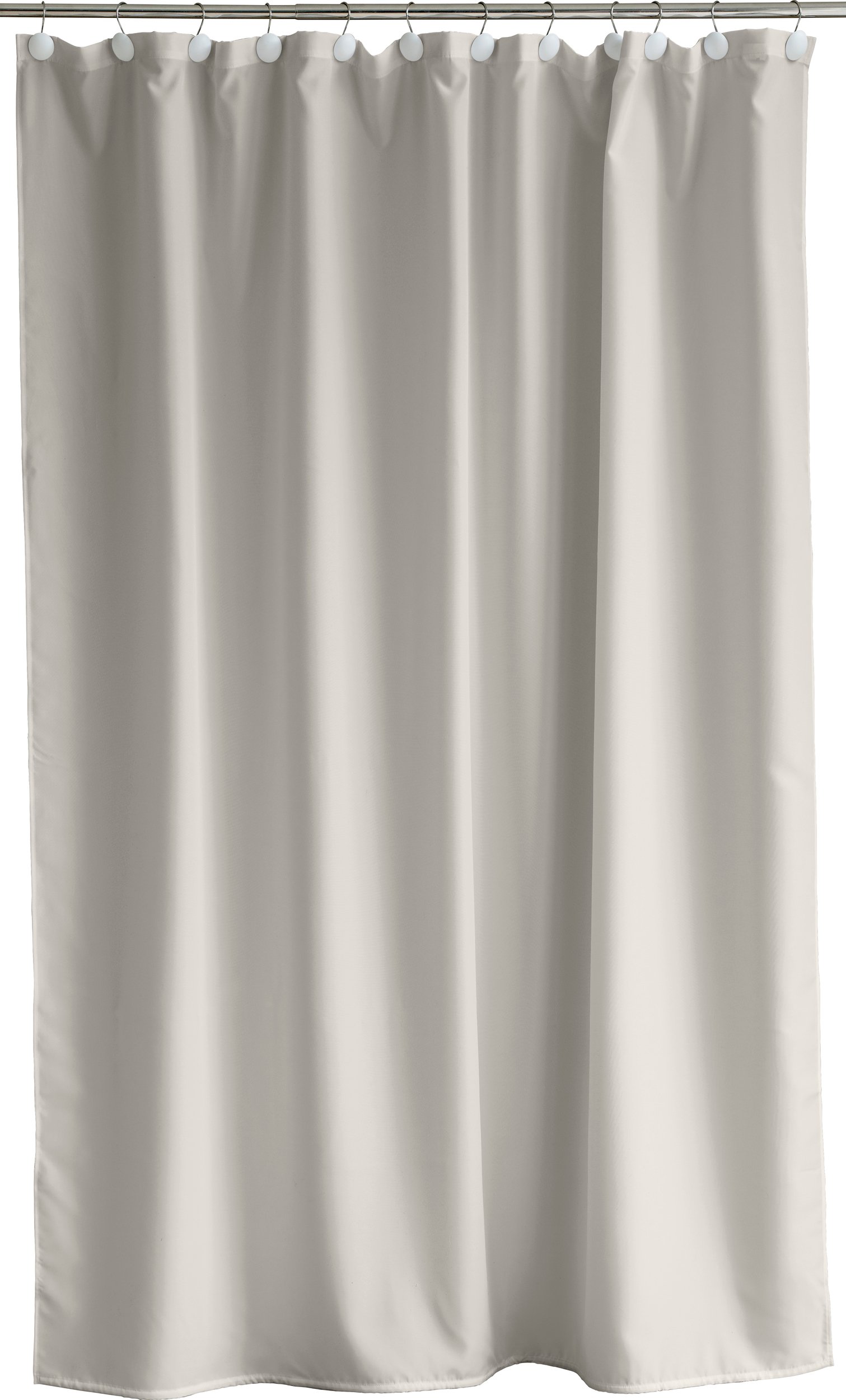 Zasłona prysznicowa Comfort 180 x 200 cm beżowa