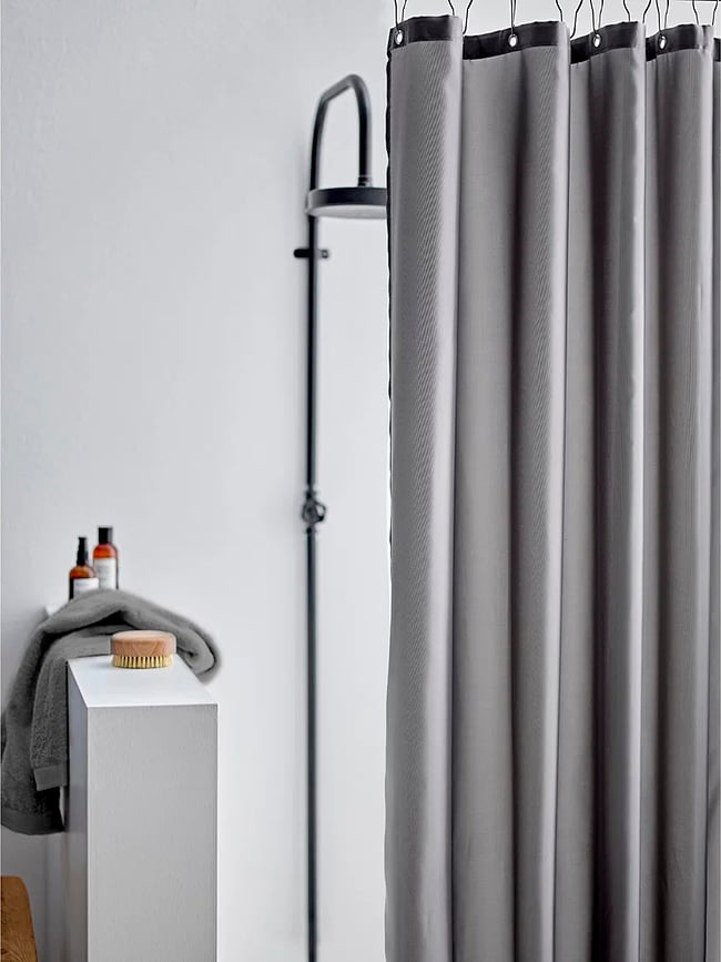 Zasłona prysznicowa Comfort 180 x 220 cm srebrzysta