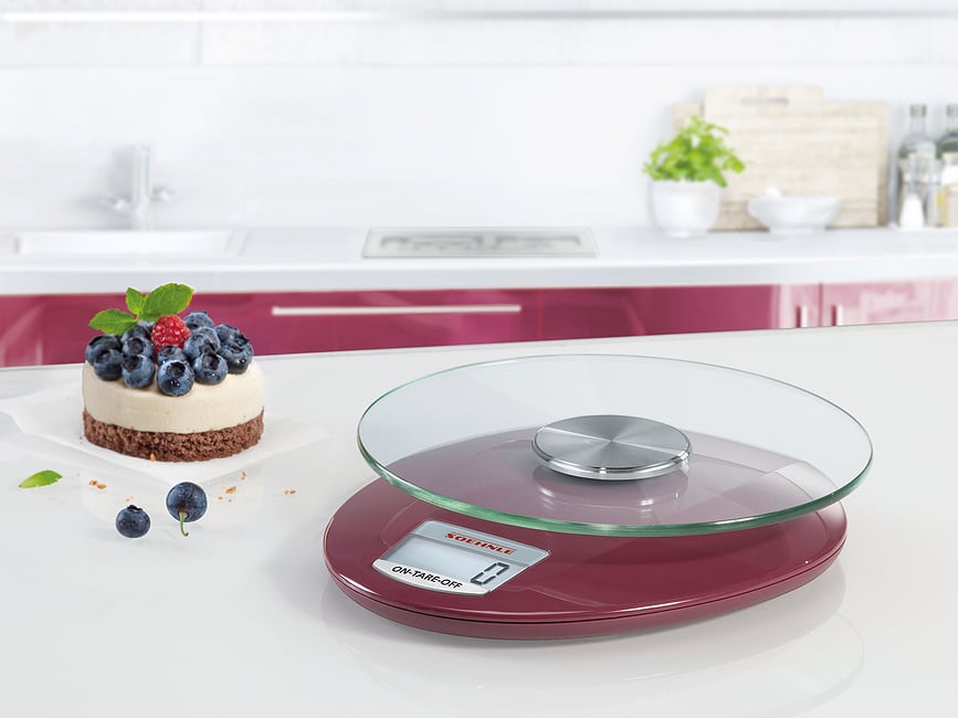 Báscula de Cocina electrónica Roma Silver, plateada