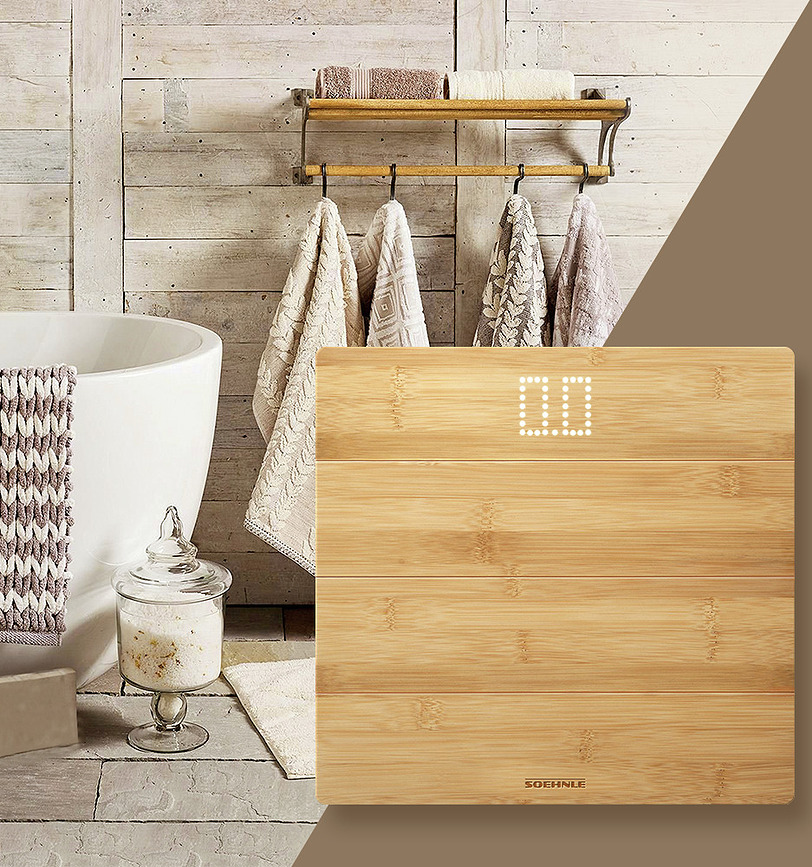 Style Sense Bamboo Magic Vaga kupaonska elektronička bambus