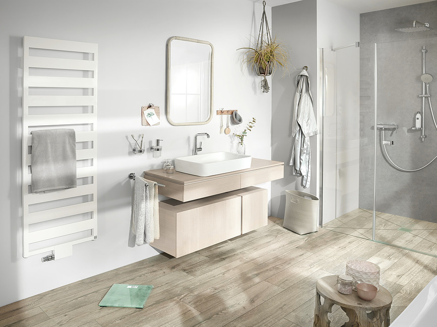 Style Sense Compact 300 Ηλεκτρονική Ζυγαριά Μπάνιου, με σχέδιο πέτρας