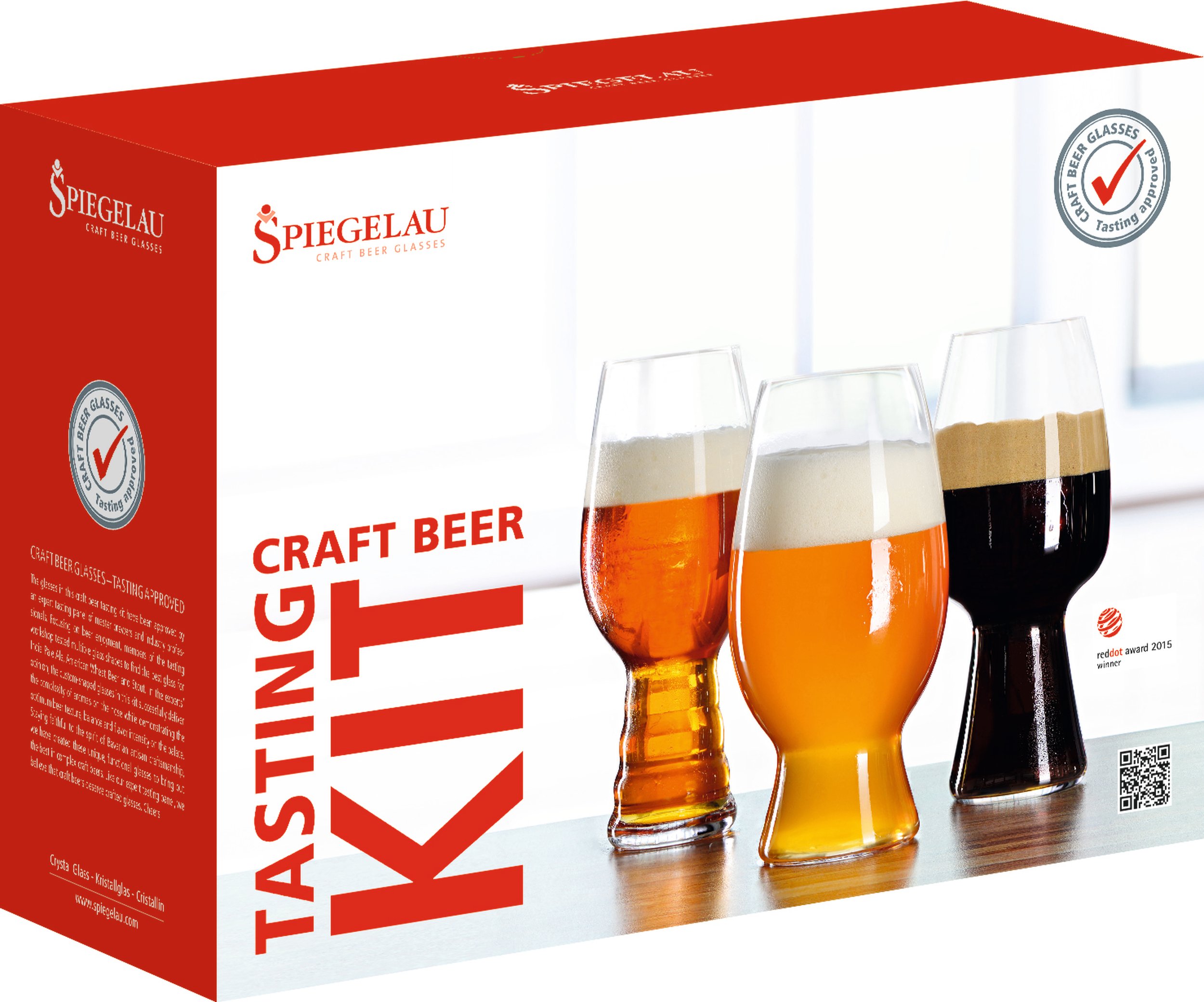 Craft Beer Tasting Set Beer glasses 3 pcs - Spiegelau 4991693