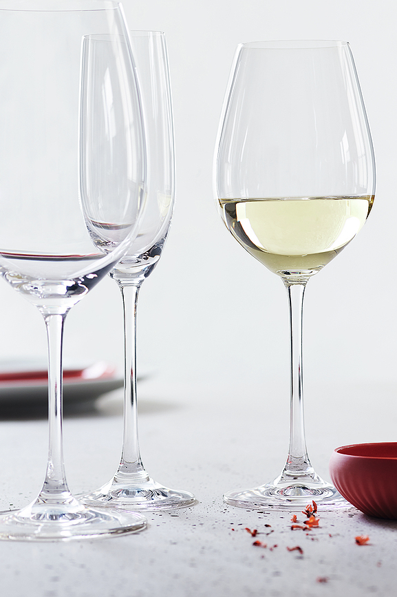 Salute Kozarci za belo vino, 4 kosi