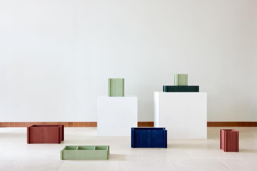 BloomON Γλάστρα Αυτοποτιζόμενη, ανοιχτό πράσινο