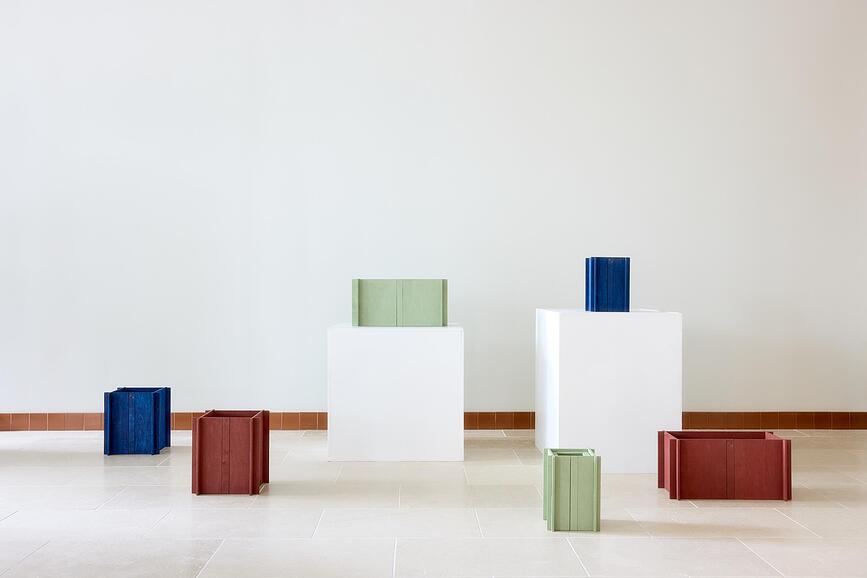 BloomSMALL Pot auto-arrosant, vert clair