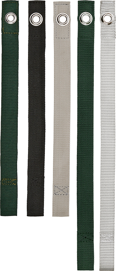 Soportes de nailon para maceta autorriego GrowON GrowWIDE, 48 cm, negros, 2 unidades