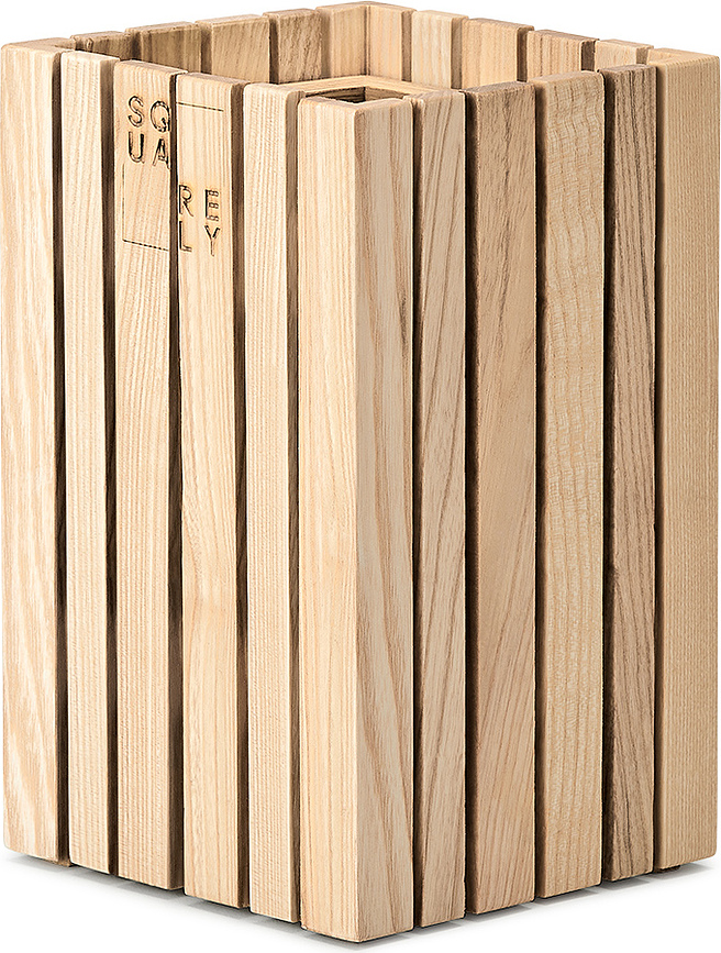 Ghiveci cu sistem de autoudare GrowSMALL frasin natural