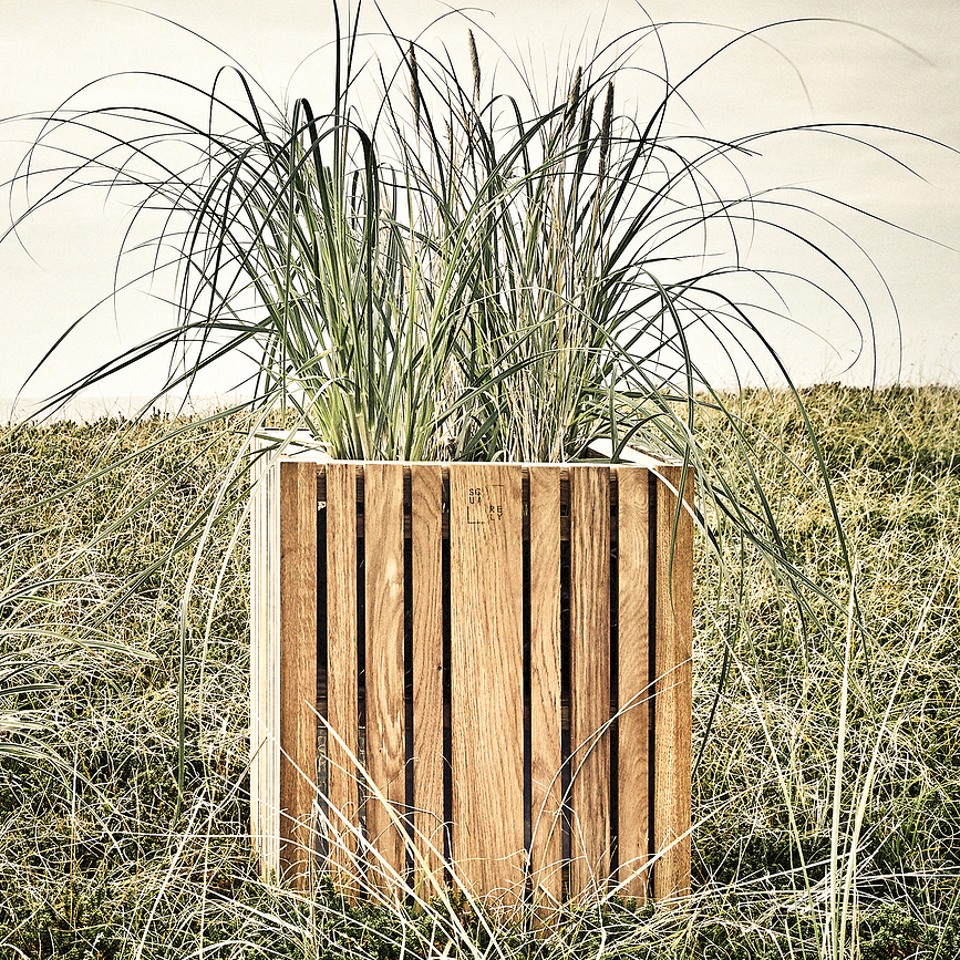 GrowBIG Pot à réserve d'eau, frêne noir